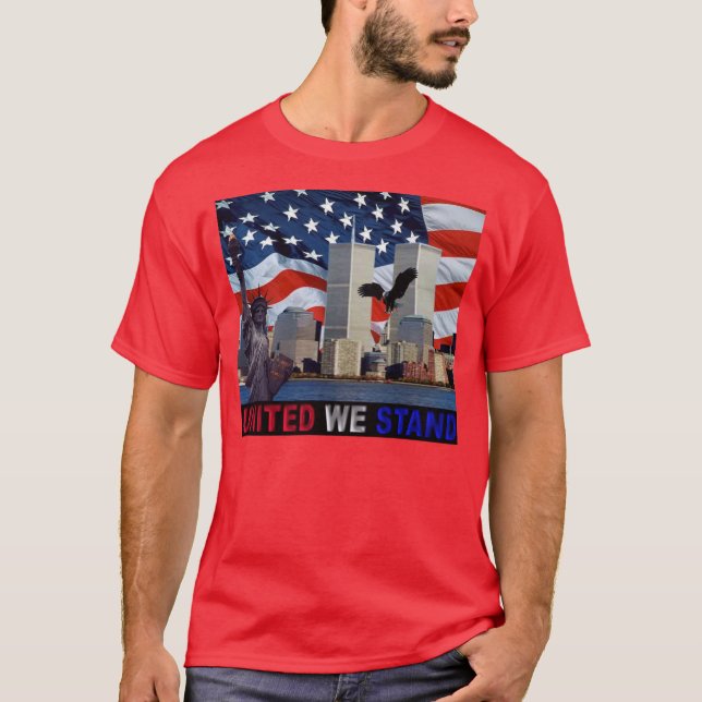 4th av den juli skjortan t shirt (Framsida)