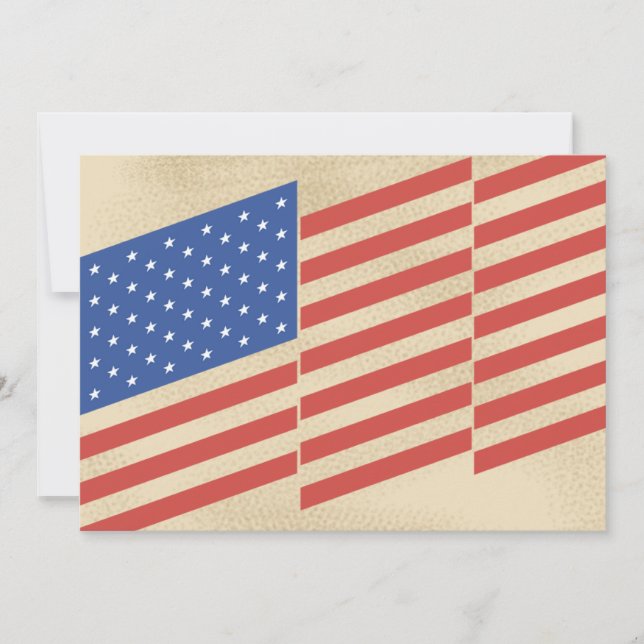 4th av Juli partyinbjudningar Inbjudningar (Framsida)