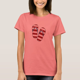 4th av Juli patriotisk amerikanska flagganflinflip T-shirt