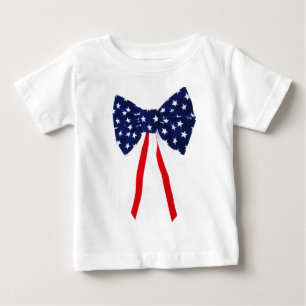 4th av skjortan för Juli babypilbåge Tee