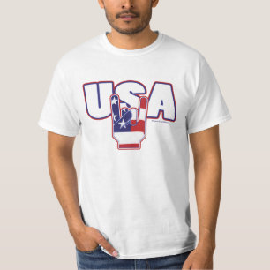 4th av vita Juli USA STENAR Tröja