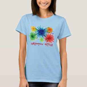 4th damutslagsplats för lycklig t shirt