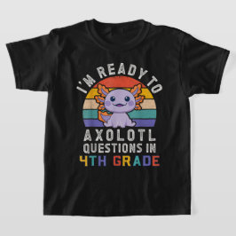 4th Grade Ready – Cute Back to School Character  T Shirt