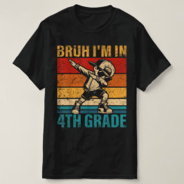 4th Grade Ready  Cute Back to School Character Tee