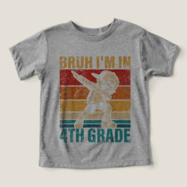 4th Grade Ready  Cute Back to School Character Tee