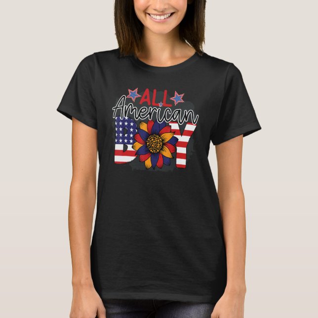 4th Independence Us Flag Day July4 2022 Patriotic  T Shirt (Framsida)