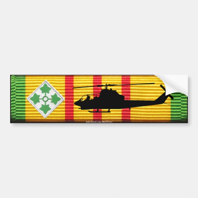 4th Infanteri Div. Bildekal för AH--1Gkobra VSM (Framsidan)