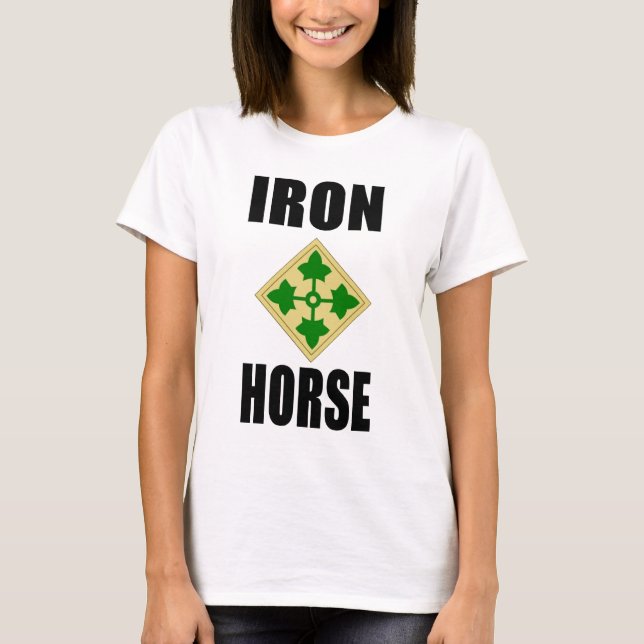 4th Infanteriuppdelning Tee Shirt (Framsida)