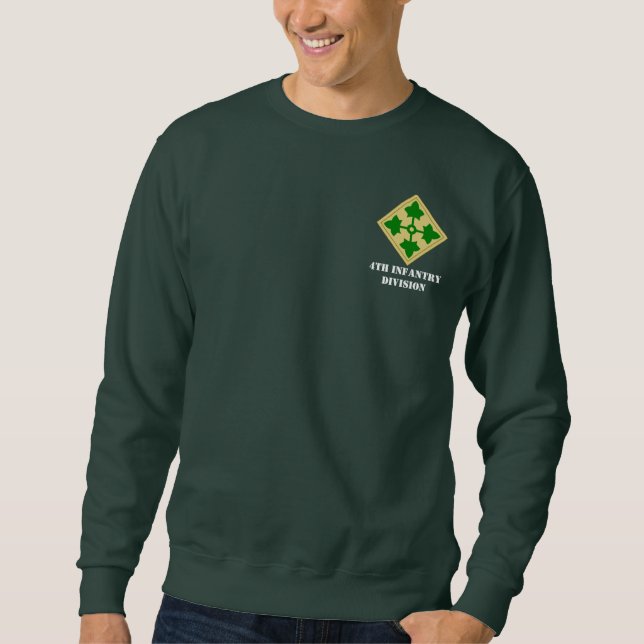 4th Infanteriuppdelningströja Sweatshirt (Framsida)