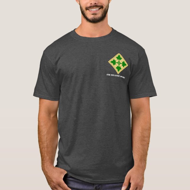 4th Infanteriuppdelningsutslagsplats Tee (Framsida)