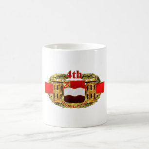 4th Ingenjörbataljon Kaffemugg