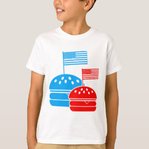 4th Juli - independence day - amerikanska T Shirt