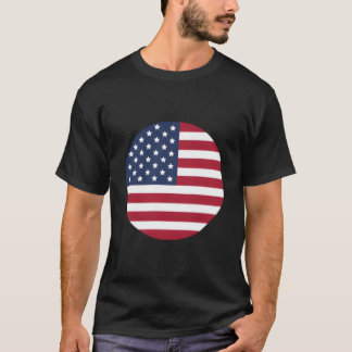 4Th July Usa Flag American Patriotic Minimalist T Shirt