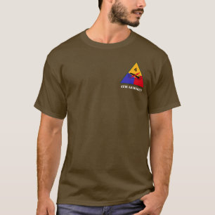 4th Långärmadutslagsplats för Armored uppdelnin Tee