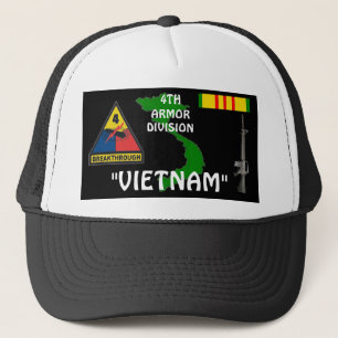 4th Lock för boll för ArmoruppdelningsVietnam Keps