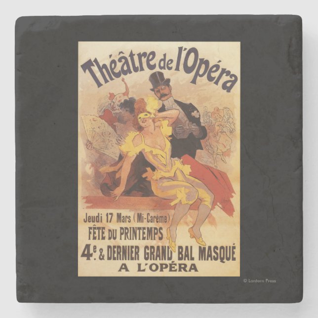 4th Maskerad boll på theatren de l'Opera Underlägg Sten (Framsidan)