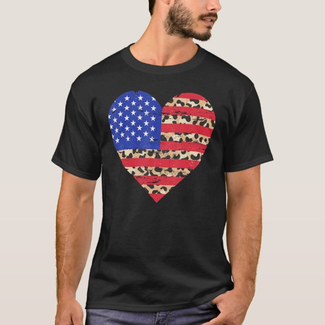 4th Of July 6 T Shirt (Framsida)