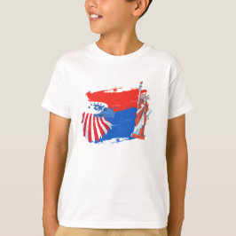 4th of July American Spirit Freedom Eagle T Shirt