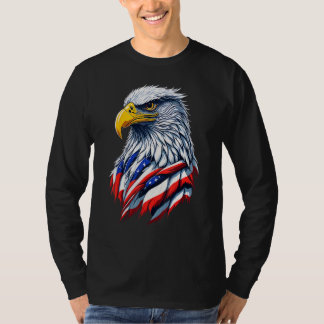 4th Of July Bald Eagle American US Flag Country 4t T Shirt