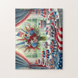 4th of July Dessert Table Patriotic Sweets Pussel