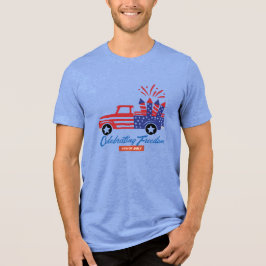 4th of July Freedom Ride Truck Shirt T Shirt