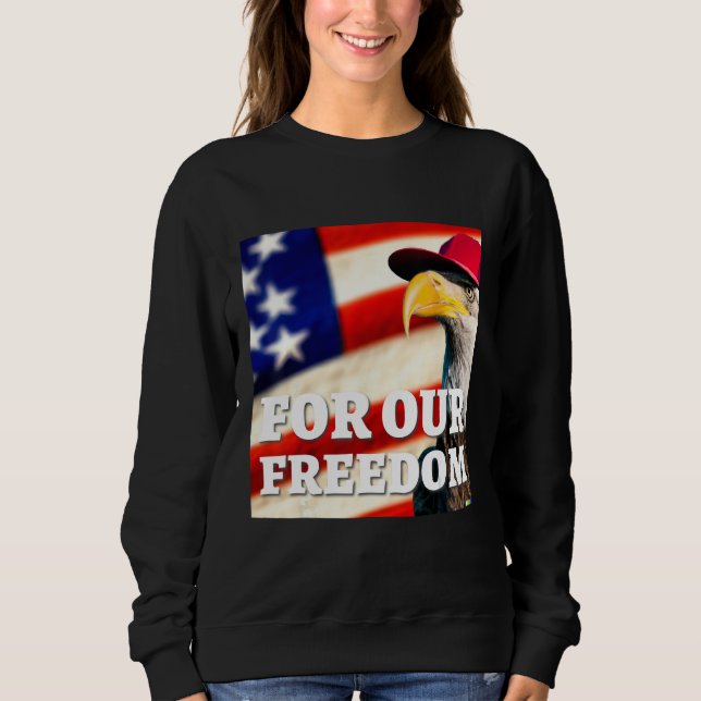 4th of July freedom symbol T Shirt (Framsida)