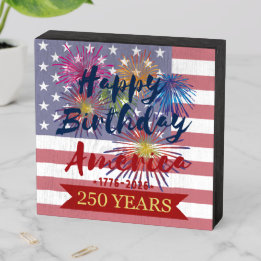 4th of July Happy Birthday America USA 250th