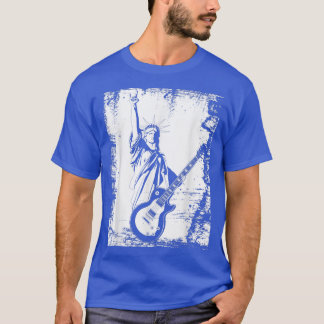4th of July Independence Day Statue of Liberty Gui T Shirt