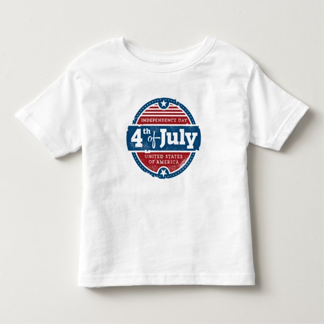 4th of july independence day t shirt (Framsida)
