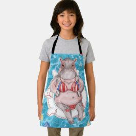 4th of July Pool Party with Hippo