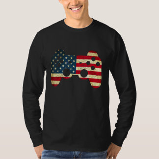 4th Of July Video Game Gamer Patriotic T Shirt