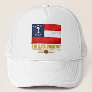 4th South Carolina infanteri Truckerkeps