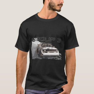 4WD Classic Rally-spelare Förare Rally Grupp B - W T Shirt