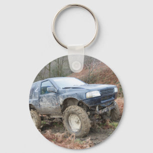 4x4 av Roader på lera Nyckelring
