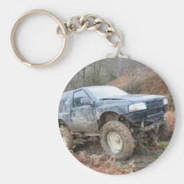 4x4 av Roader på lera Nyckelring