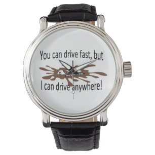 4x4 av vägdrev någonstans armbandsur
