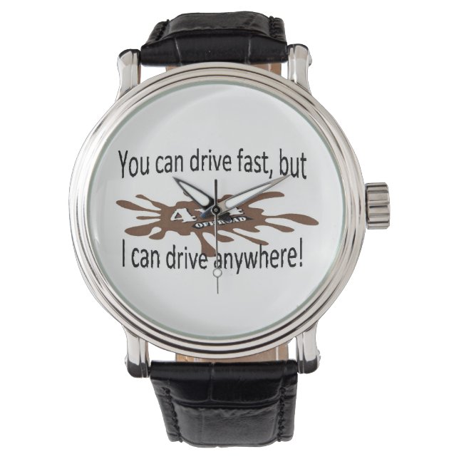 4x4 av vägen var som helst armbandsur (Framsida)
