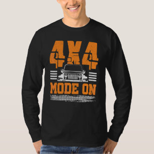 4x4-läge på Offroad Äventyr 4x4 Suv T Shirt