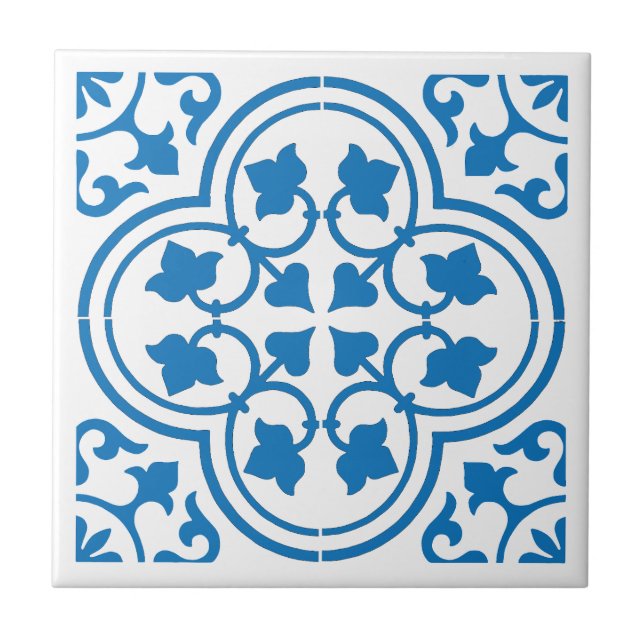 4x4 Talavera Ceramic Tile - 1 Kakelplatta (Framsidan)