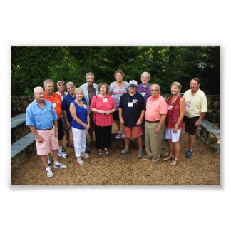 4x6-tums Burnley-Moran Elementary Group Photo Fototryck