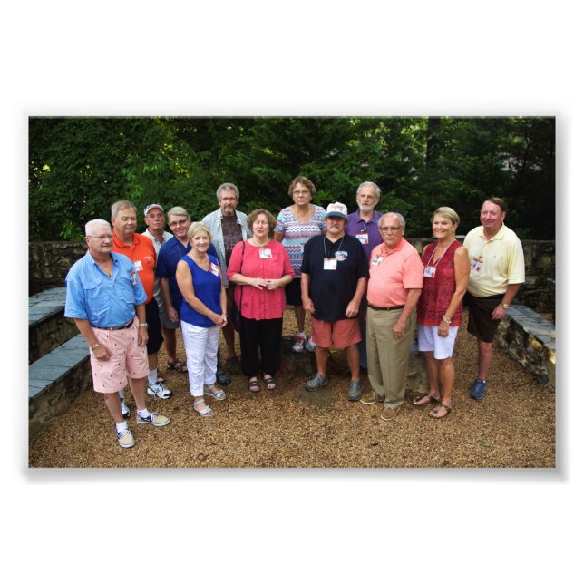 4x6-tums Burnley-Moran Elementary Group Photo Fototryck (Framsidan)