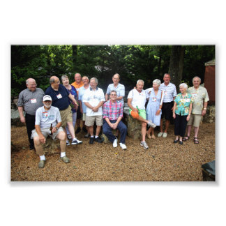 4x6-tums Johnson Elementary Group Photo Fototryck