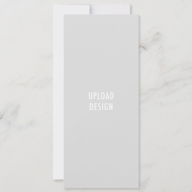 4x9,25 Platt kort Ladda upp din design (Framsida)