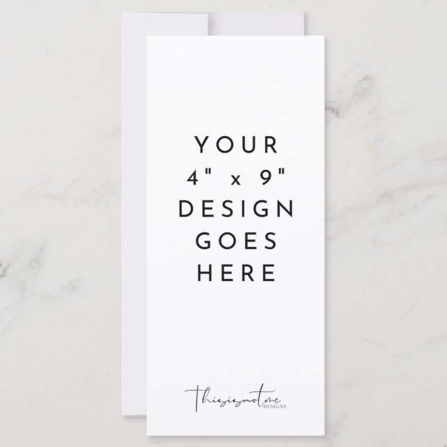 4x9" Program Mall Template (Framsida)