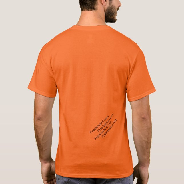 4x diagonal bakåt t shirt (Baksida)