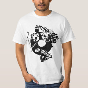 4y-Records "arg formaterar" T-tröja Tee Shirt