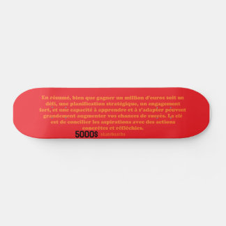 5000$ MINI SKATEBOARD BRÄDA 18,5 CM