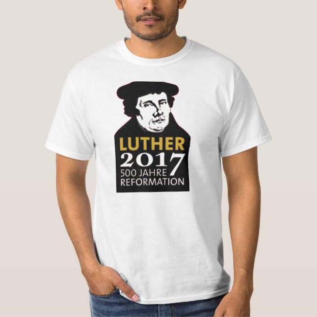 500 anos da Reforma T-shirt (Framsida)