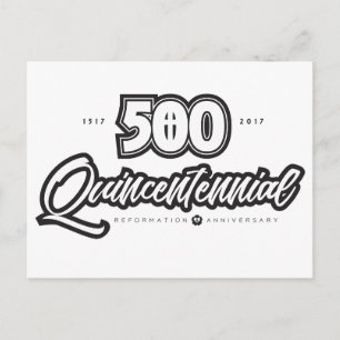 500-årsjubileumskort vykort