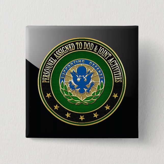 [500] DOD & Joint Activities DUI Speciell Edition Knapp (Framsida)